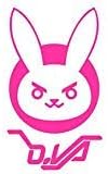 D.VA Bunny Logo Overwatch - Vinyl 6
