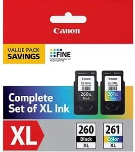 Canon PG-260 XL / CL-261 XL Value Pack, Compatible to [...]