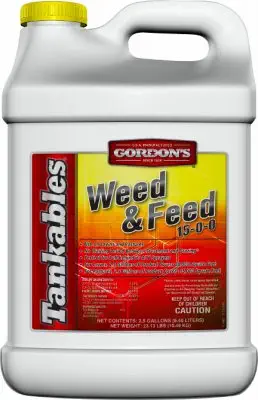 GORDON'S Tankables® Weed & Feed 15-0-0, 2.5 Gallons, 7171120