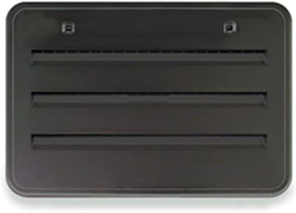 NORCOLD INC 621156BK Black Refrigerator Side Vent