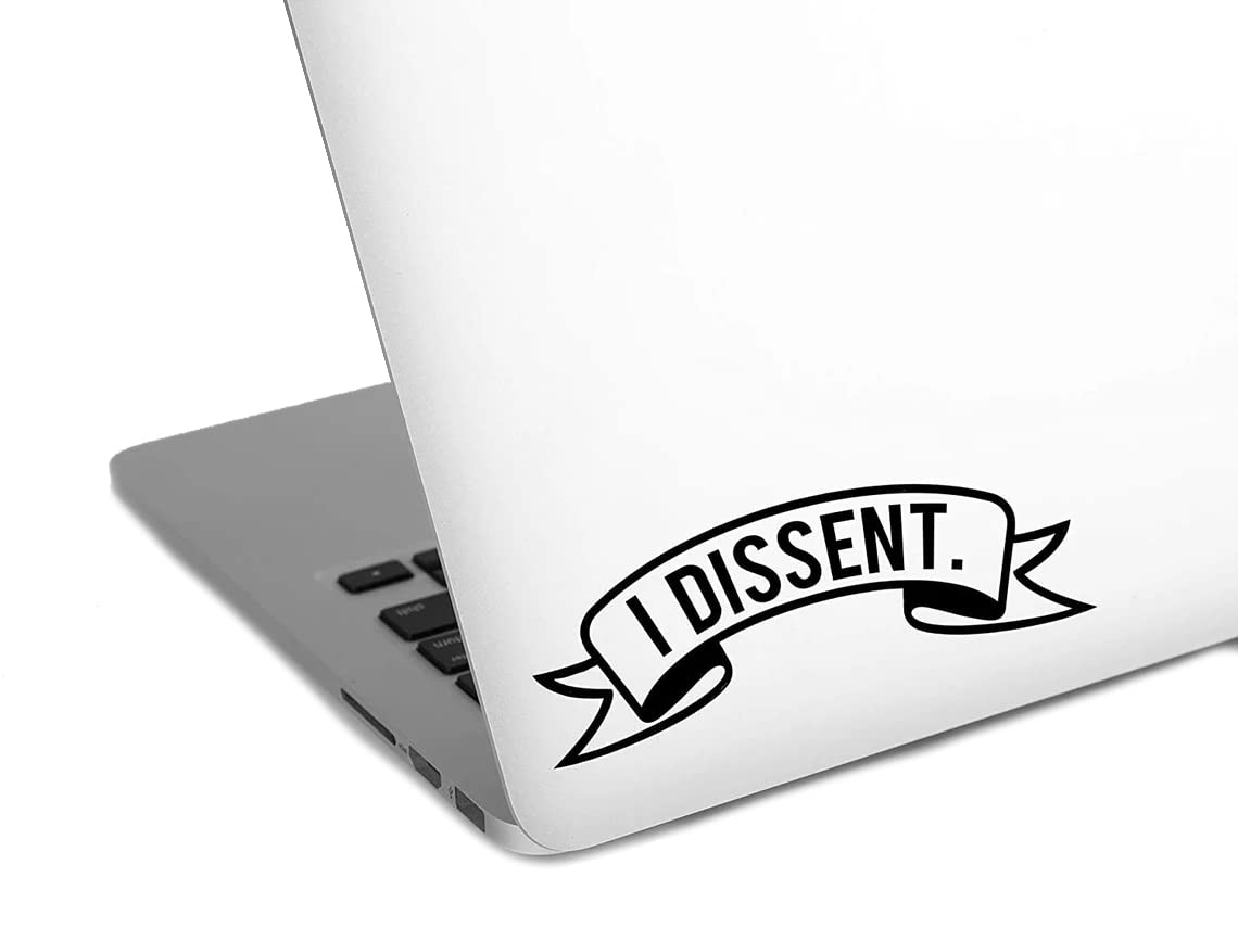 Lawyer Law Student Car Decal, I Dissent. Ruth Bader [...]