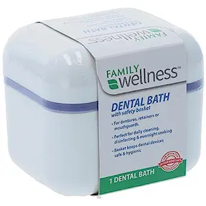 Family Wellness Denture Case, Denture Cup with [...]