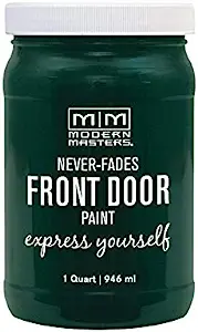 Front Door Paint, Successful Dark Green Satin, 1-Qt.