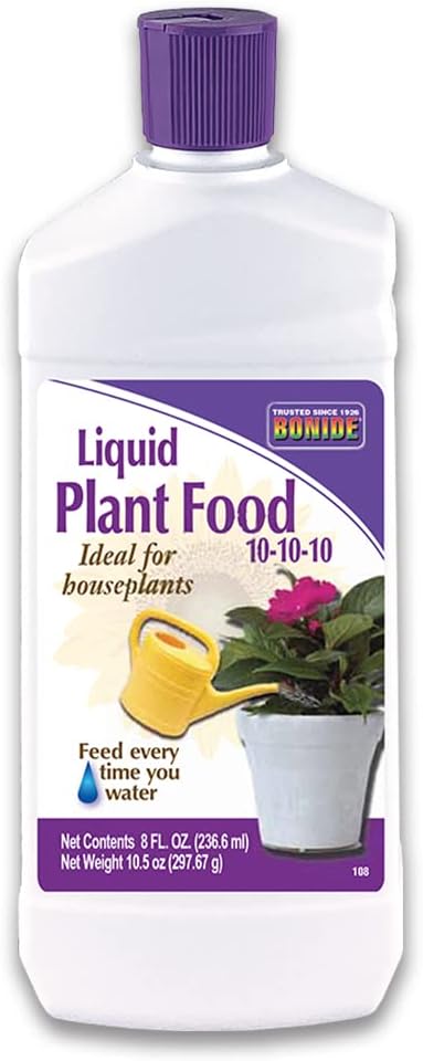 Bonide Houseplant Liquid Plant Food 10-10-10, 8 oz [...]