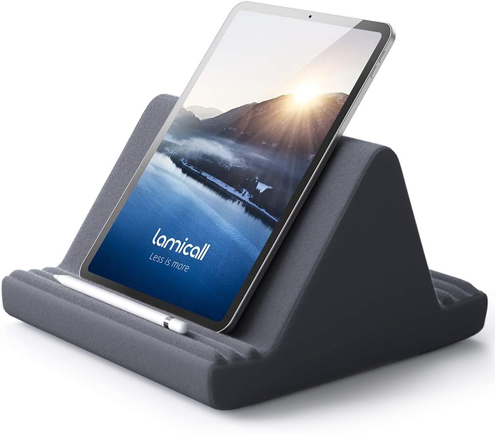 Lamicall Tablet Pillow Stand, Pillow Soft Pad for Lap [...]