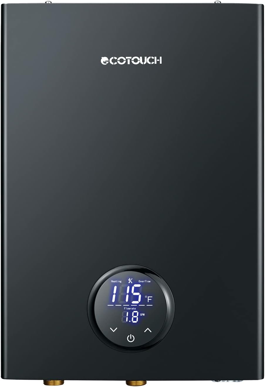 Electric Tankless Water Heater, ECOTOUCH 14kW Instant [...]