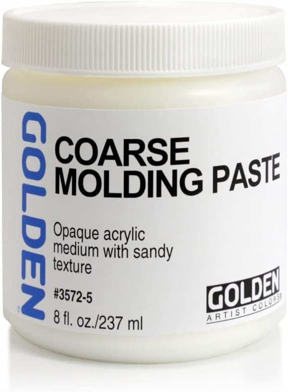 Golden Artist Colors - Coarse Molding Paste - 8 oz Jar