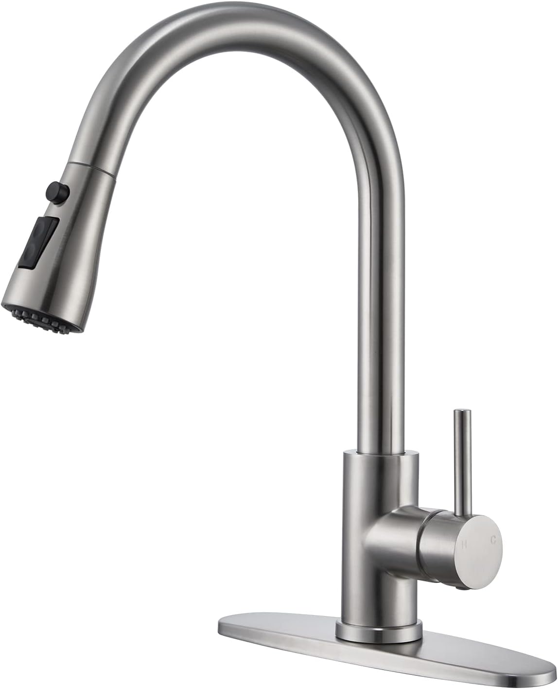 AIODZLFD Brushed Nickel Kitchen Faucets with Pull Down [...]