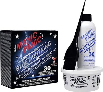 MANIC PANIC Blue Lightning Hair Bleach Kit - 30 Volume [...]