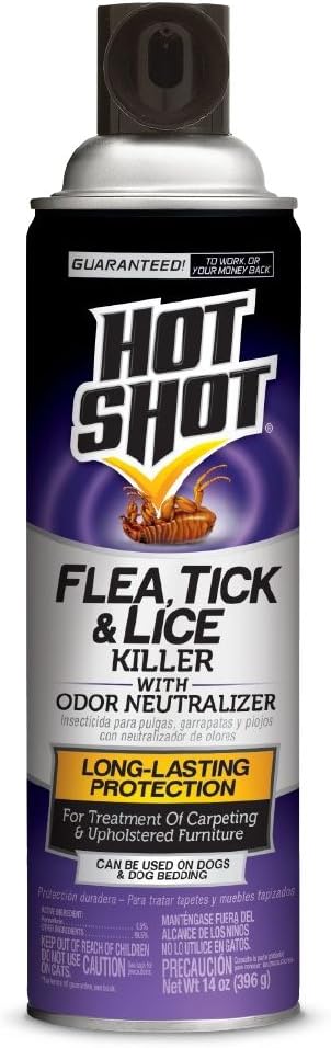 Hot Shot Flea, Tick & Lice Killer with Odor [...]