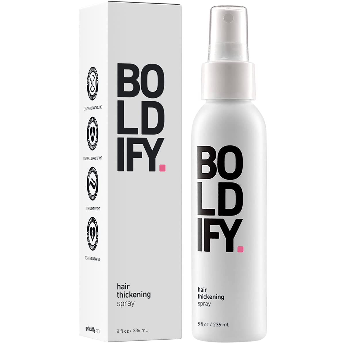 Boldify Hair Thickening Spray - Stylist Recommended [...]
