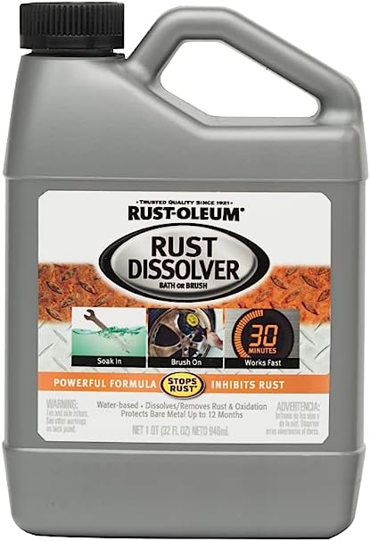 293617 Rust Dissolver, Water-Based, 1-Qt. - Quantity 1
