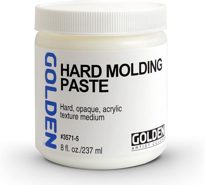 Golden Artist Colors - Hard Molding Paste - 8 oz Jar