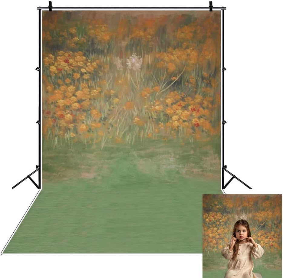 5x7ft Abstract Floral Painting Backdrop Oil Style [...]