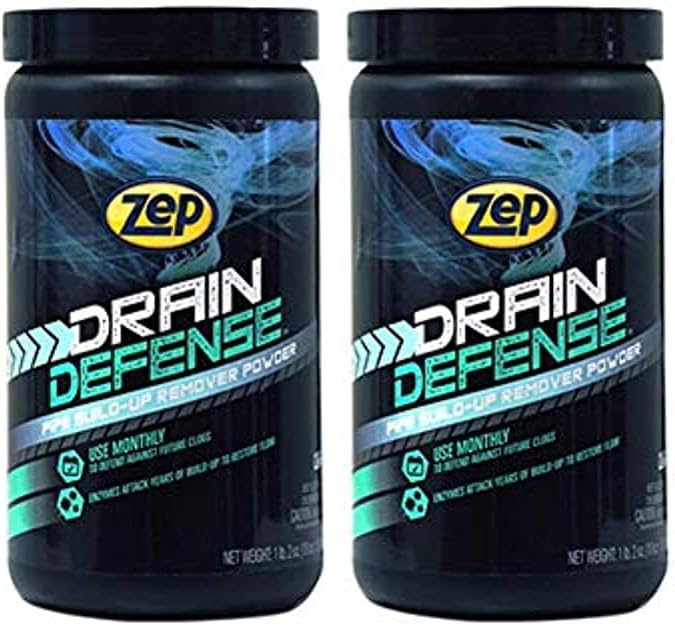 Zep Drain Defense Enzymatic Drain Cleaner Powder 18 [...]