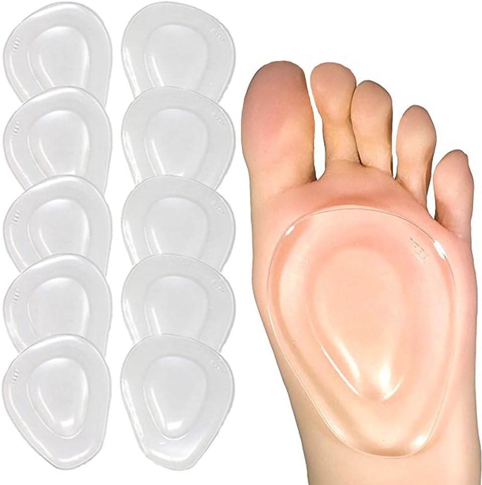 Ball of Foot Cushions 10 Pack Metatarsal Pads for [...]