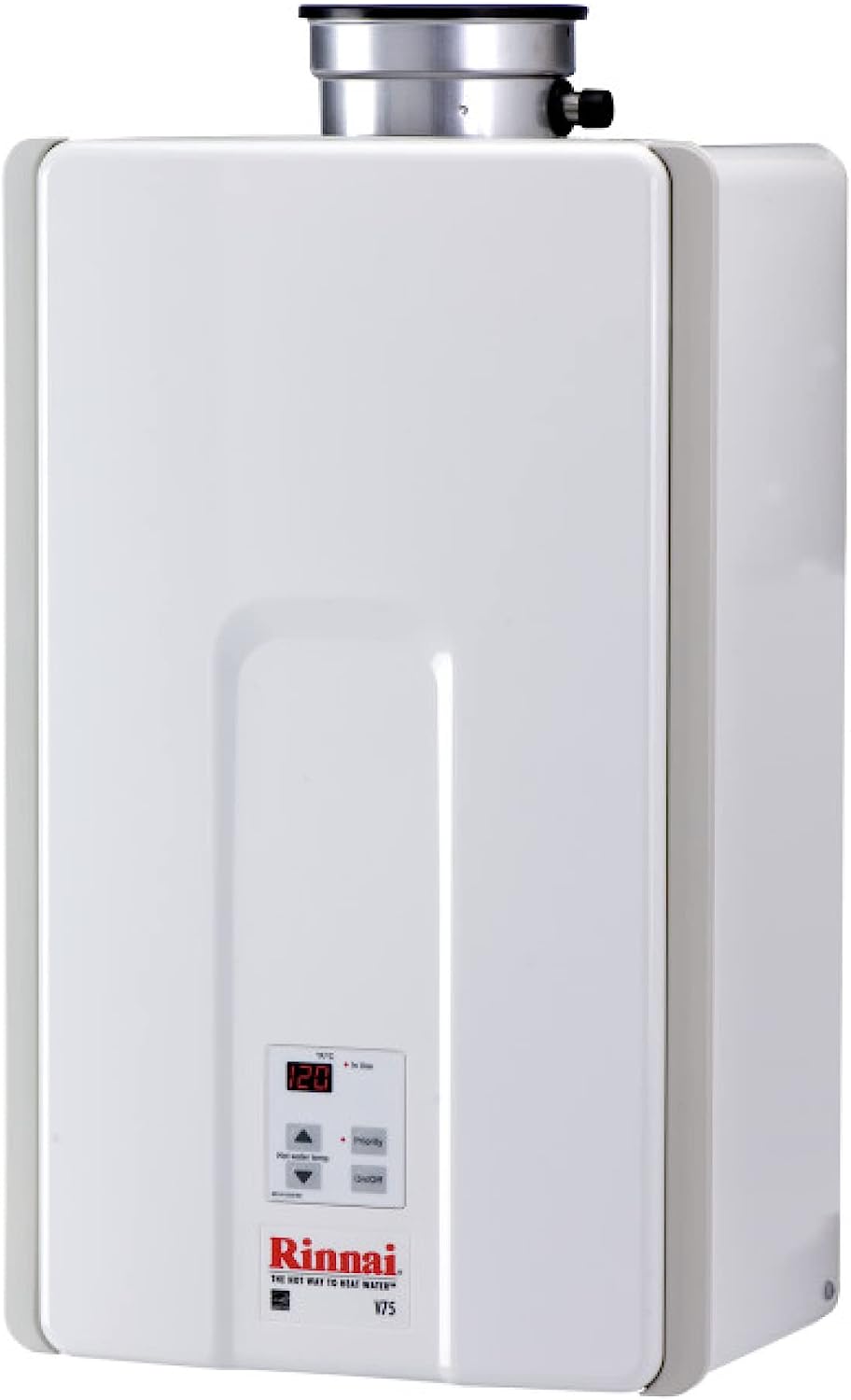 Rinnai V75IN Tankless Hot Water Heater, 7.5 GPM, [...]