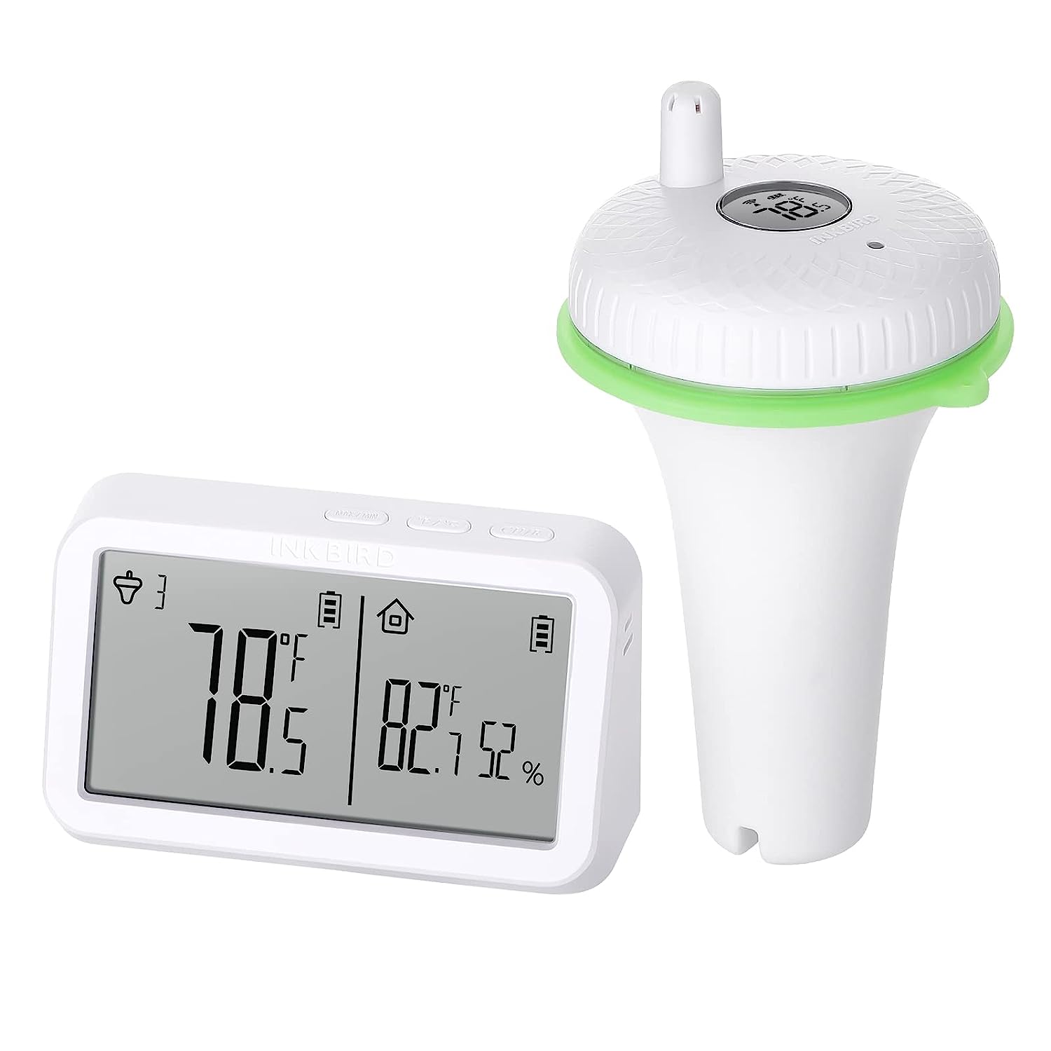 INKBIRD IBS-P02R Floating Pool Thermometer Set, [...]