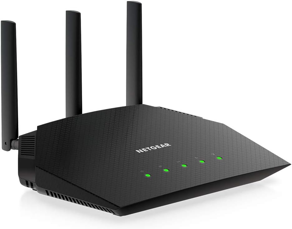 NETGEAR 4-Stream WiFi 6 Router (R6700AX) – AX1800 [...]