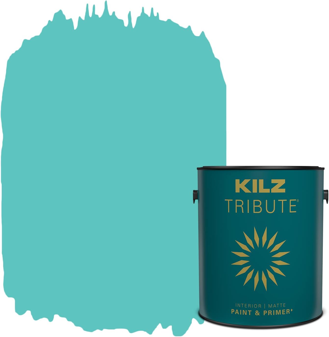 KILZ TRIBUTE Paint & Primer, Interior, Matte, Tropical [...]