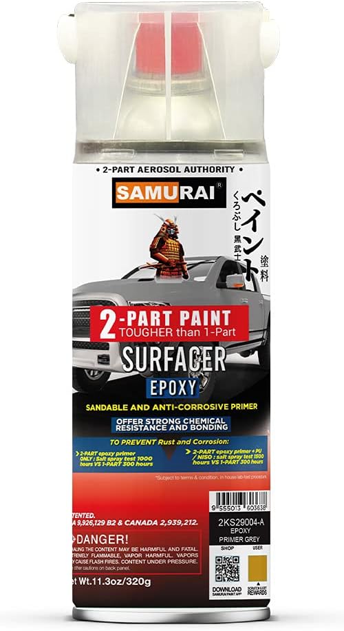 SAMURAI 2-Part Spray Paint Epoxy Primer for Car [...]