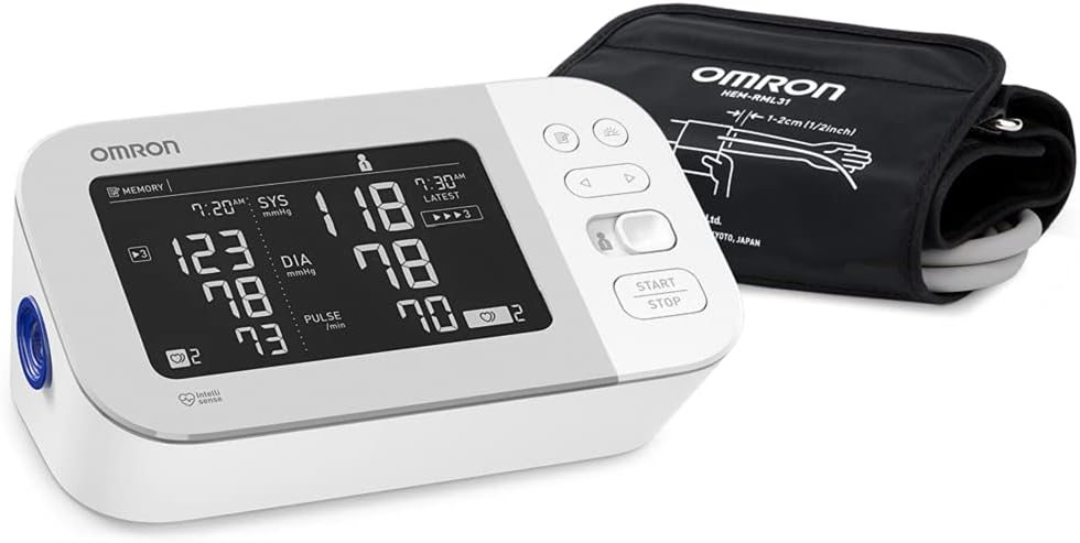 OMRON Platinum Blood Pressure Monitor, Upper Arm Cuff, [...]