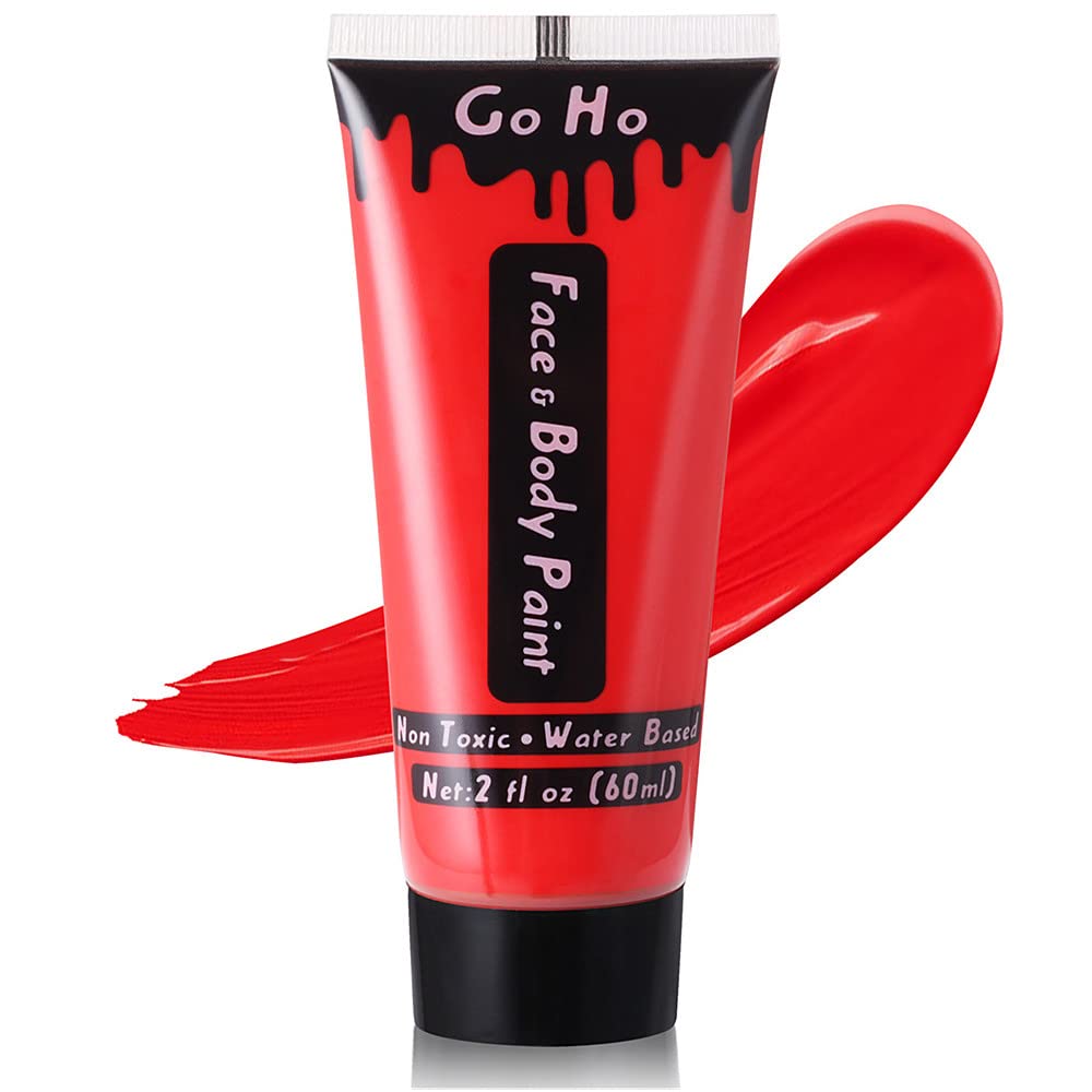 Go Ho Red Body Paint Washable for Halloween Makeup [...]