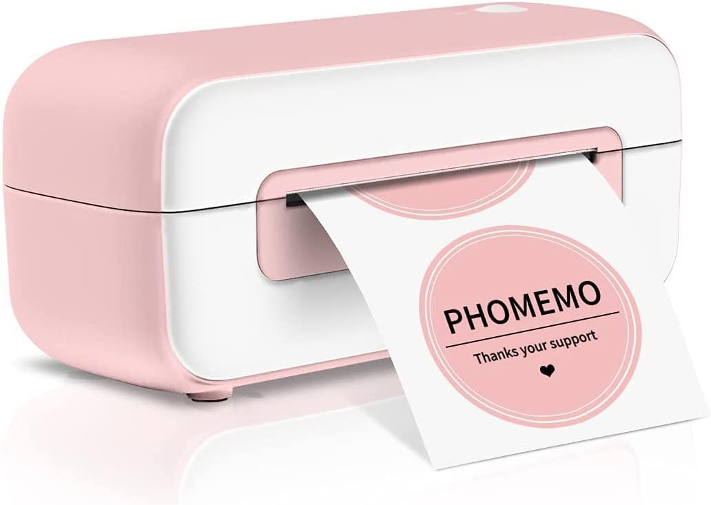 Pink Label Printer, Thermal Label Printer for Shipping [...]
