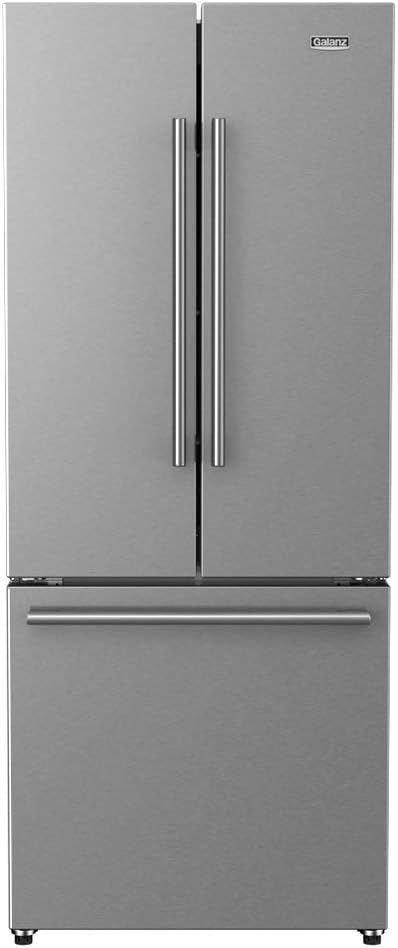 Galanz GLR16FS2K16 3 French Door Refrigerator with [...]
