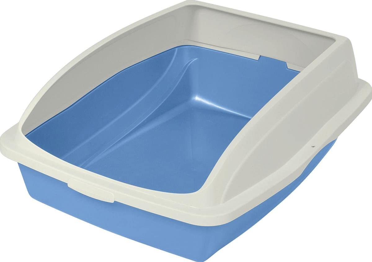 Van Ness Pets Large High Sided Cat Litter Box with [...]