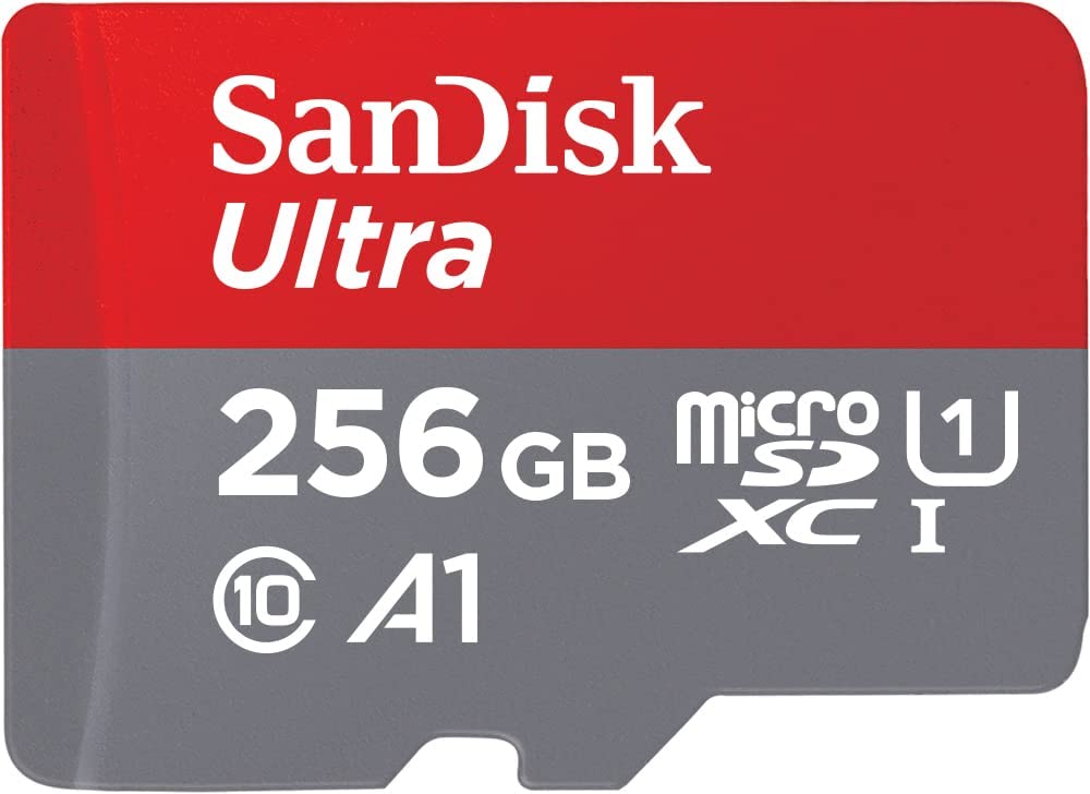 SanDisk 256GB Ultra microSDXC UHS-I Memory Card with [...]