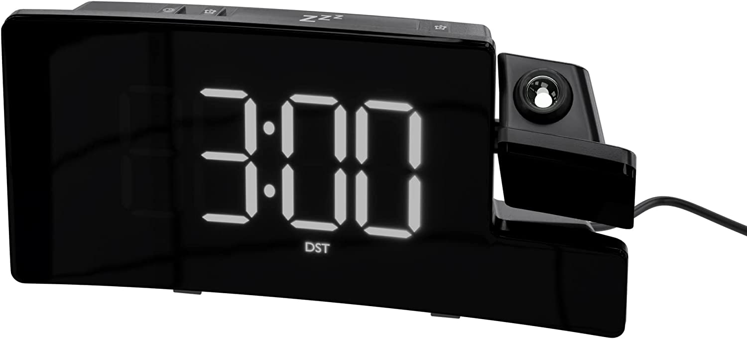 Amazon Basics Rectangular Projection Alarm Clock with [...]