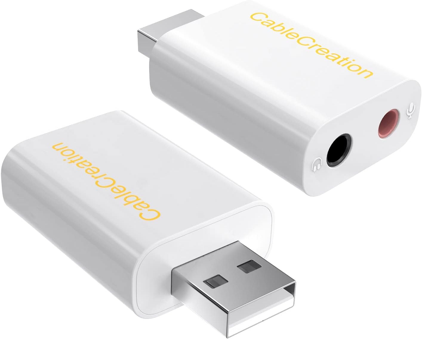 CableCreation USB Audio Adapter - External Sound Card [...]
