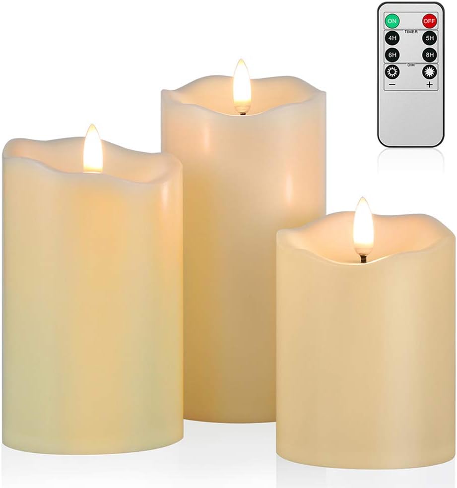 ANGELLOONG Flickering Flameless Candles, Most [...]