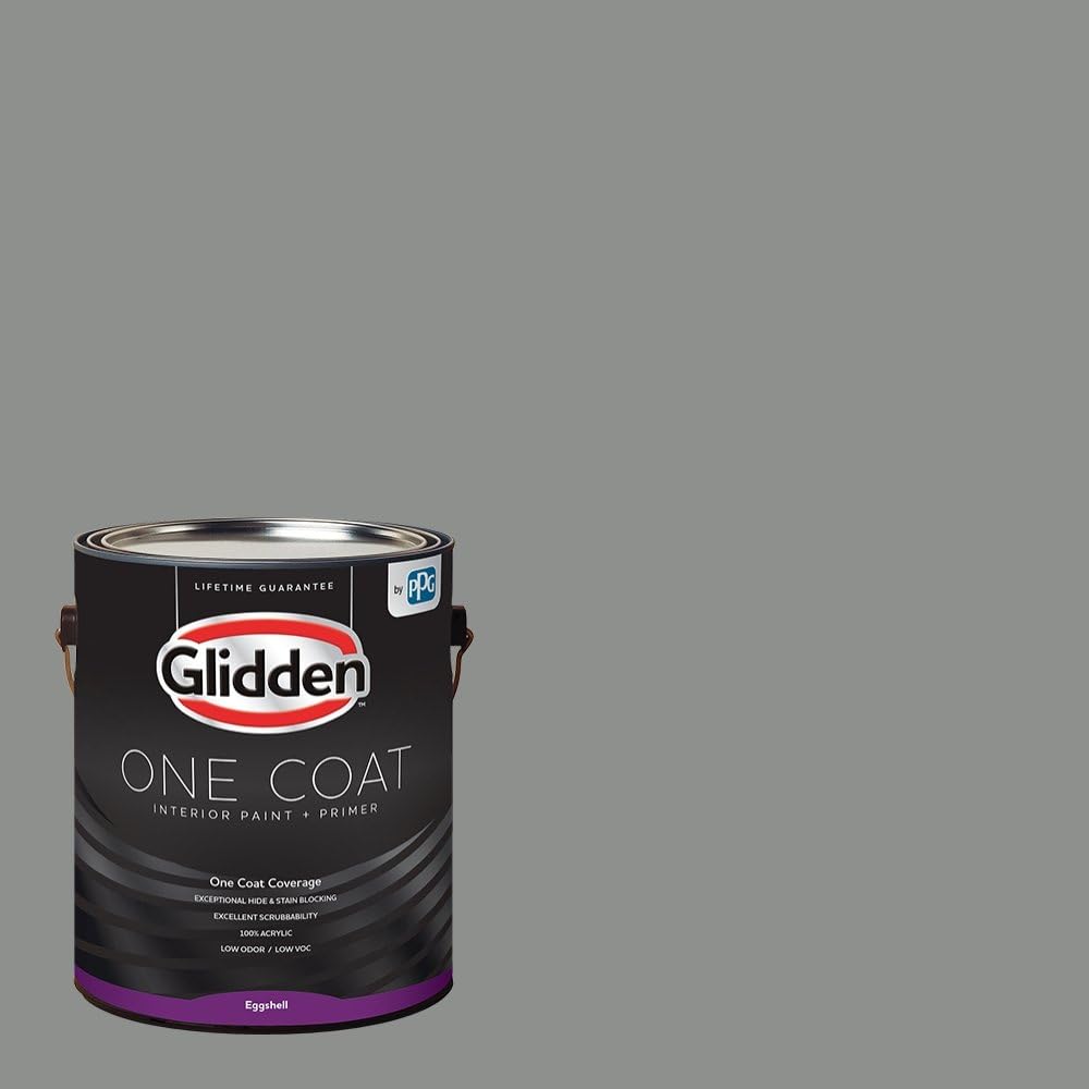Glidden Interior Paint + Primer: Gray/Phoenix Fossil, [...]