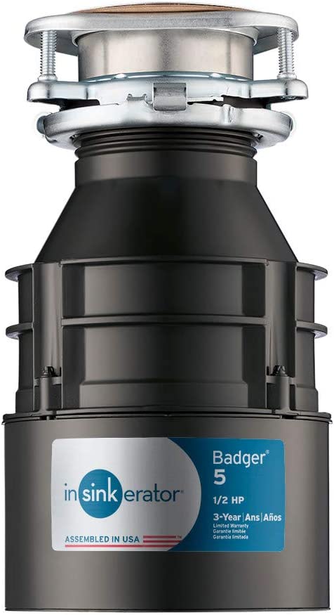 InSinkErator Garbage Disposal, Badger 5, Standard [...]