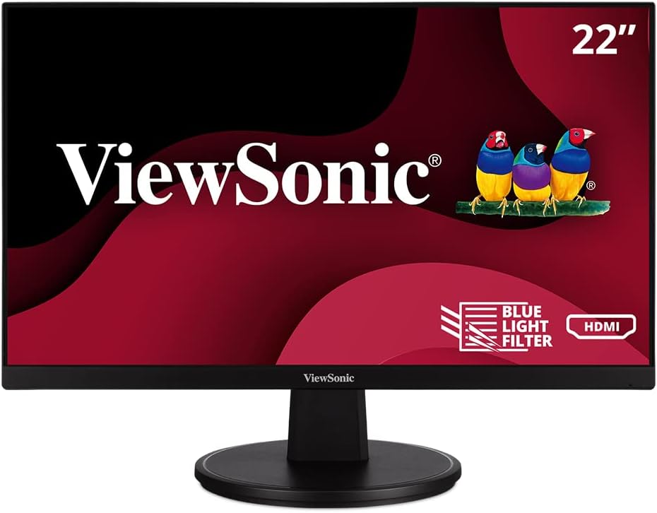 ViewSonic VS2247-MH 22 Inch 1080p Monitor with 75Hz, [...]