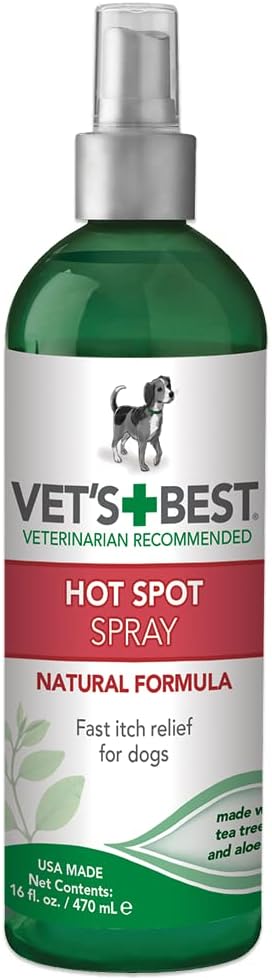 Vet’s Best Dog Hot Spot Itch Relief Spray | Relieves [...]