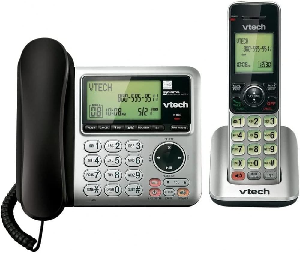 VTech CS6649 Expandable Corded/Cordless Phone System [...]