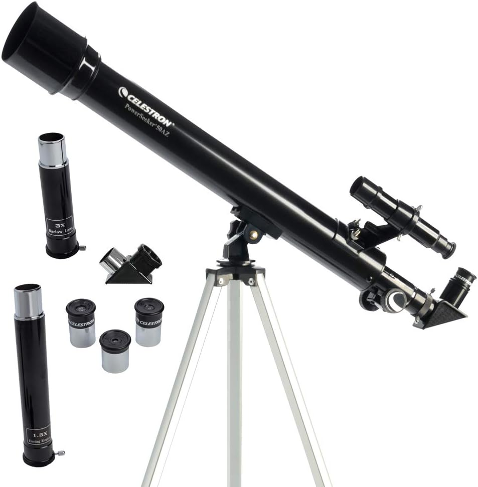 Celestron - PowerSeeker 50AZ Telescope - Manual Alt- [...]