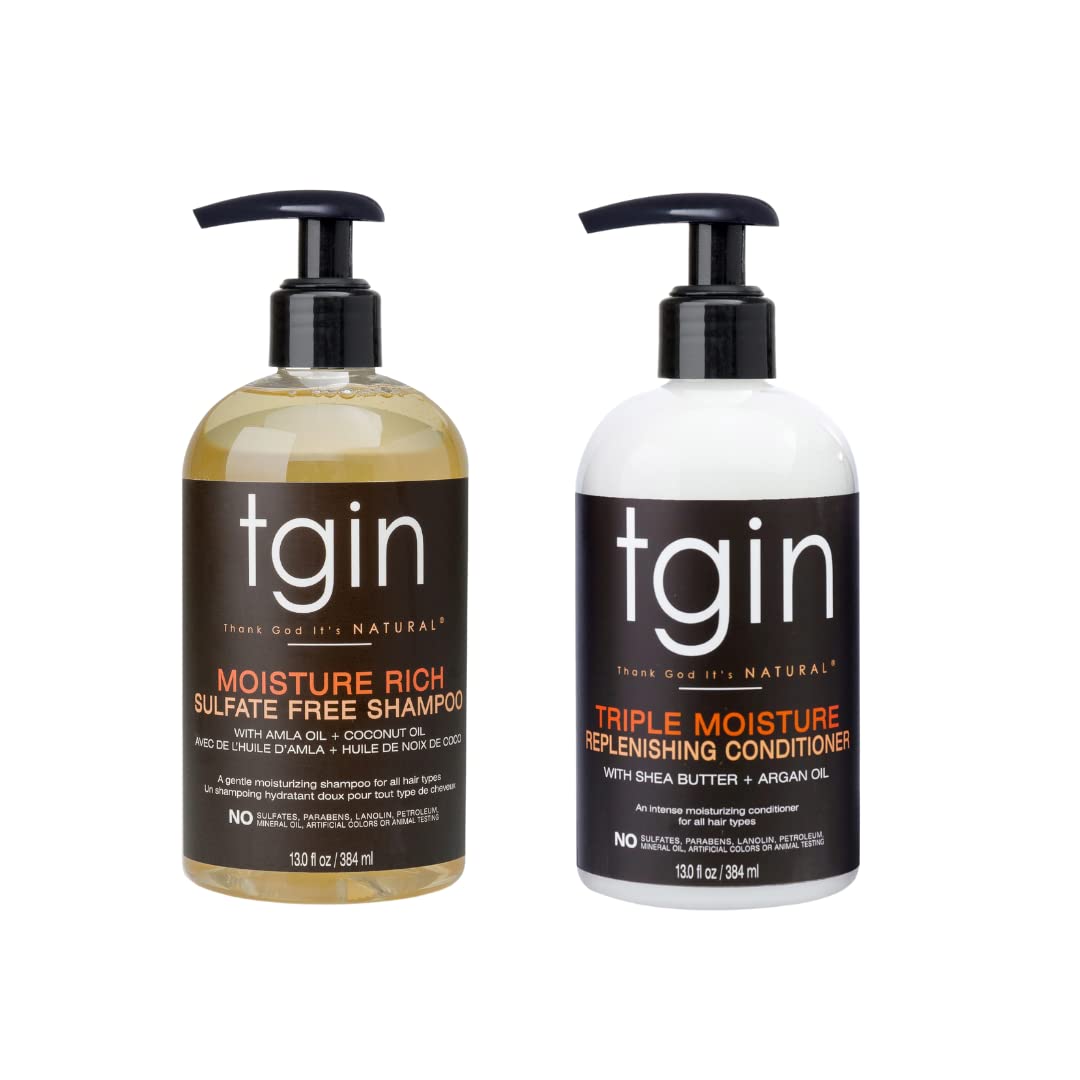 tgin Moisture Rich Sulfate Free Shampoo For Natural [...]