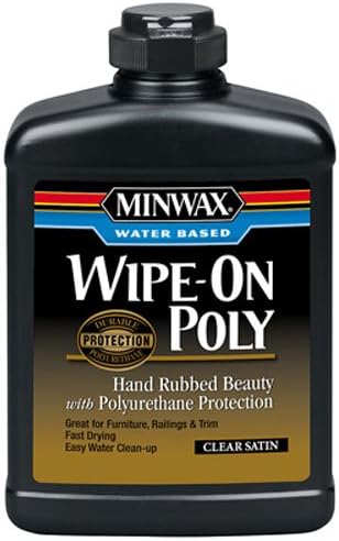 Minwax 409170000 Wipe-On Poly Water-Based Polyurethane [...]