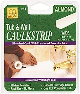 Caulkstrip Tub & Wall Almond 1-5/8