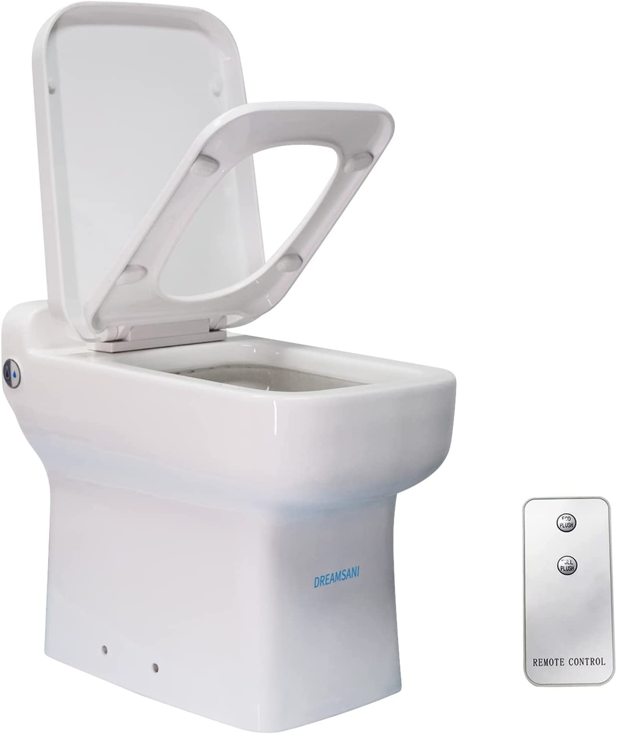 One-piece Remote Control Macerating Toilet for Small [...]