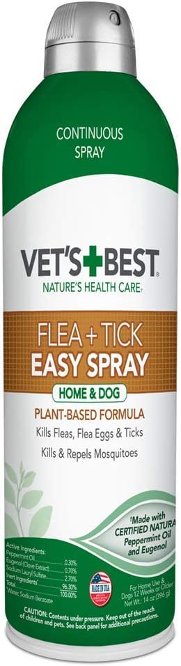 Vet's Best Flea and Tick Home Spray - Dog Flea and [...]