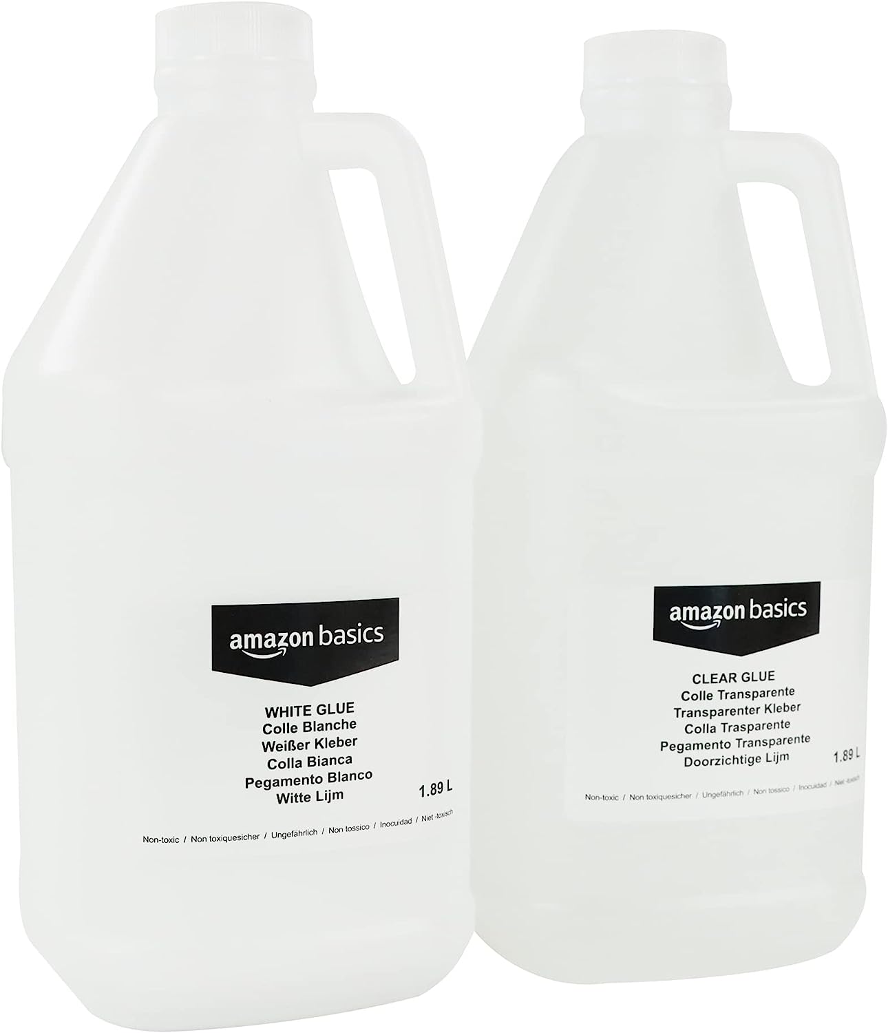 Amazon Basics 1/2 Gallon Clear Glue and 1/2 Gallon [...]