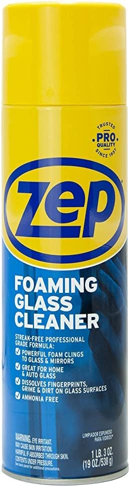 Zep Foaming Glass and Plexiglass Cleaner - 19 Ounces [...]