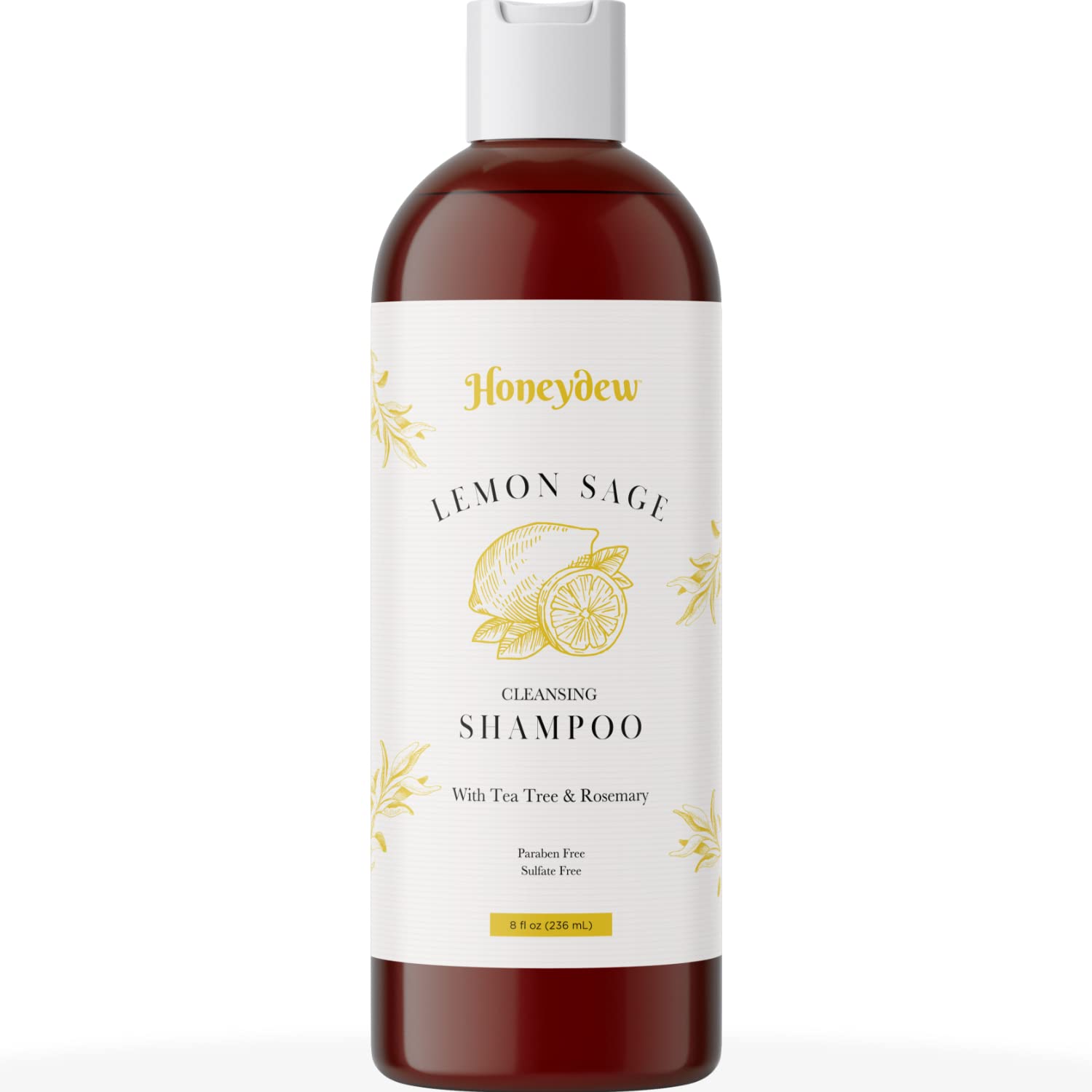 Lemon Sage Shampoo for Oily Hair - Sulfate Free [...]