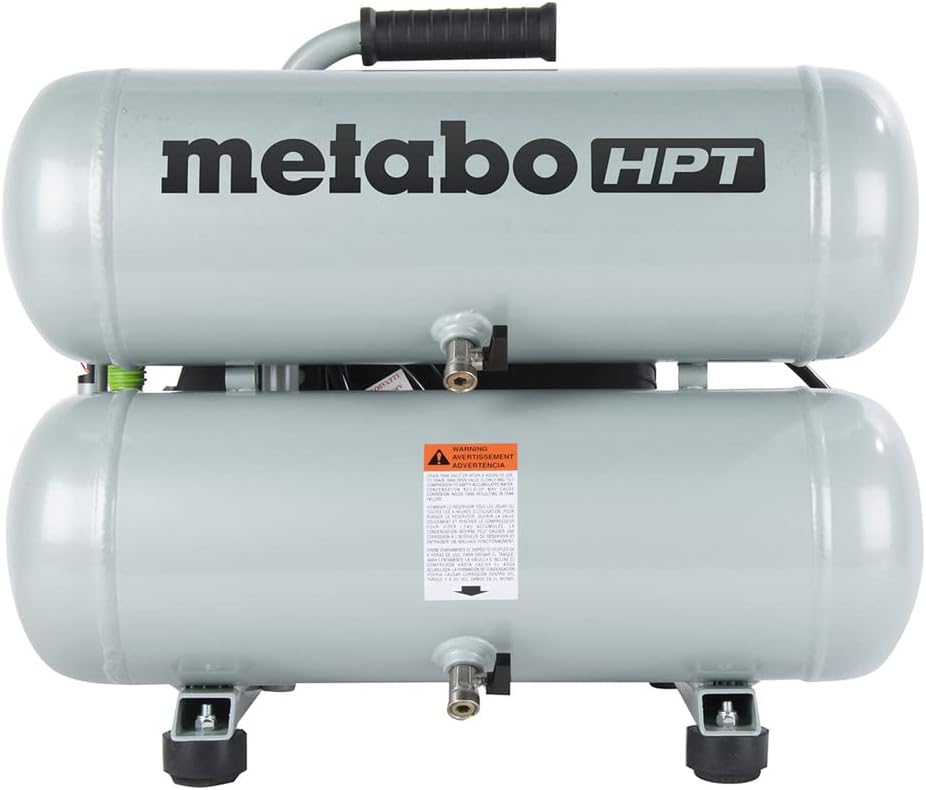 Metabo HPT EC99SM 2 HP 4 Gallon Oil-Lube Twin Stack [...]