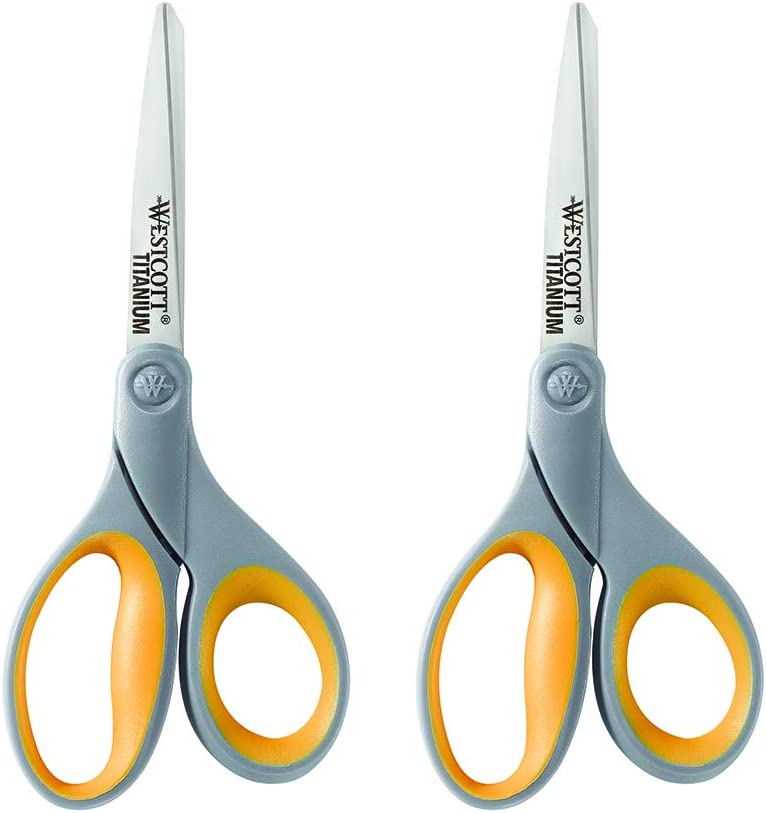 Westcott 13901 8-Inch Titanium Scissors For Office and [...]